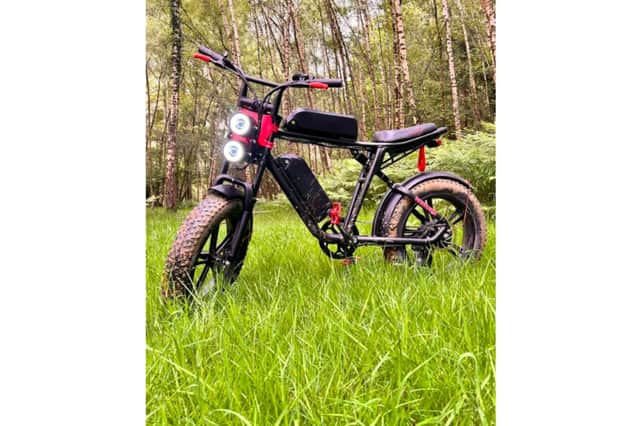 The e-bike was stolen in Wednesday, June 10 in Emsworth after the owner was left needing stitches having been attacked by men in balaclavas.