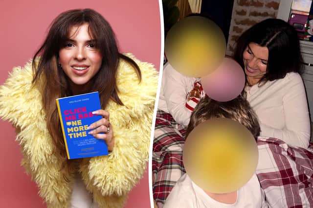 Hampshire mum Geo James has warned about the effects of social media on children