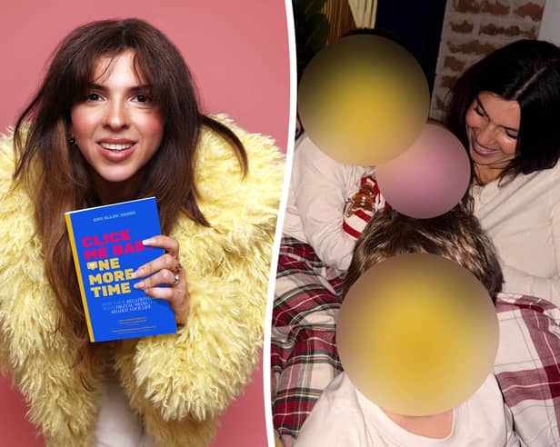 Hampshire mum Geo James has warned about the effects of social media on children 