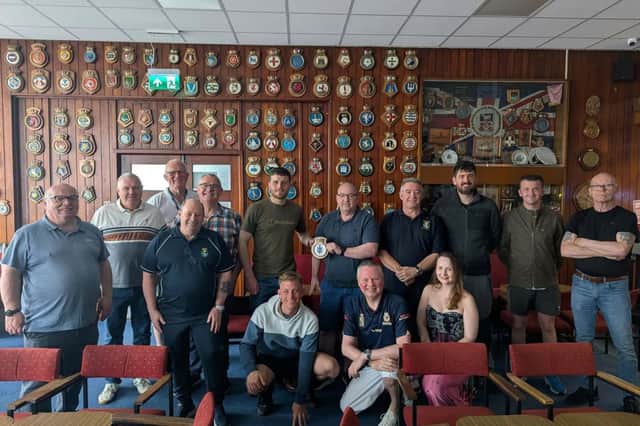 Ship's company at the RNA in Sunderland