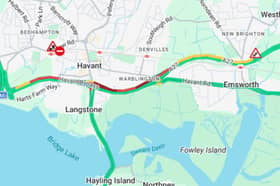 A27 delays eastbound on Thursday, June 18.