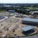 New KFC, Costa and Aldi work progresses at Waterloo Park.