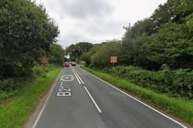 The crash took place on the B2177 Southwick Road, near North Boarhunt