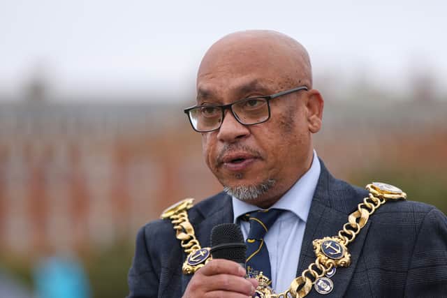 Lord Mayor of Portsmouth, Cllr Abdul Kadir.