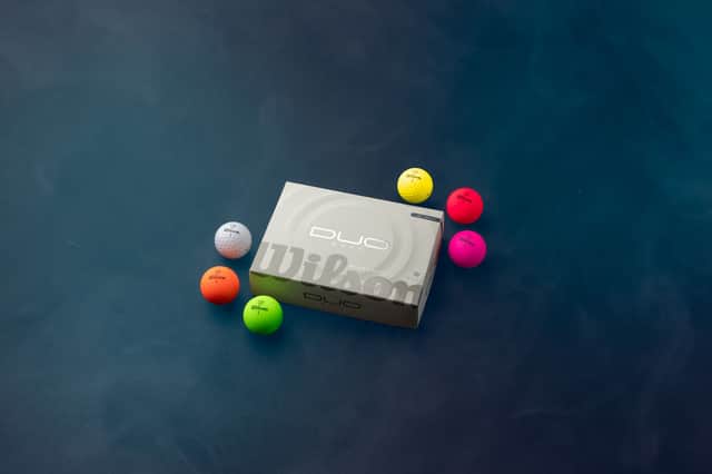Wilson Duo Soft TRK360 golf balls are designed to deliver a soft feel and impressive distance