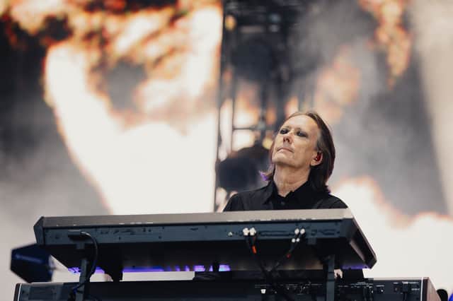 Roger O'Donnell of The Cure at Isle of Wight Festival 2026.