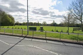 Playing fields off Allaway Avenue in Paulsgrove, Portsmouth