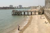 Southsea has been glistening in the sunshine this week.