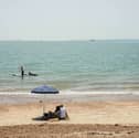 Southsea beach on Monday, June 22.
