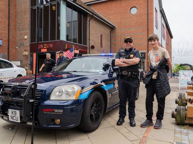 Pictured is Nick Davis and Matthew. Pictured by Alec Chapman