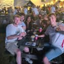 Football fans at the Ship Inn in Langstone for England-Ghana in the World Cup group stage on June 23, 2026