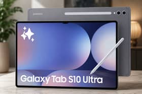 The 14.6-inch Samsung Galaxy Tab S10 Ultra combines a vast AMOLED display with an included S Pen and 12GB of RAM