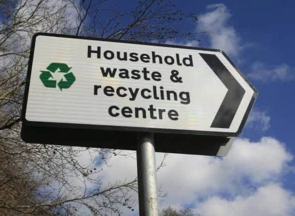 Hampshire HWRC recycling centre
