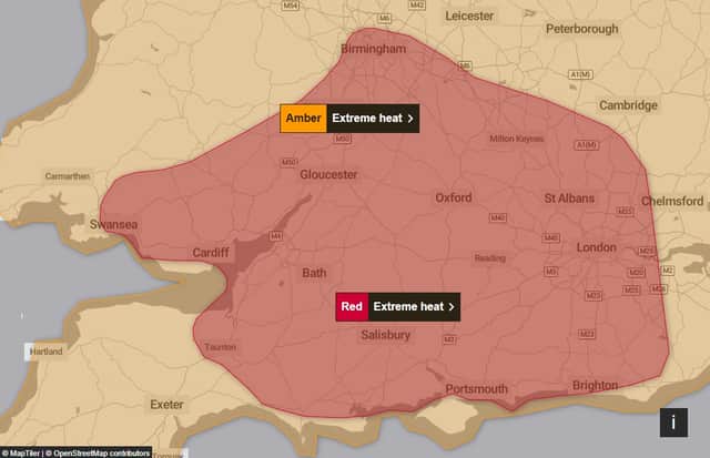 Weather warning June 24 2026