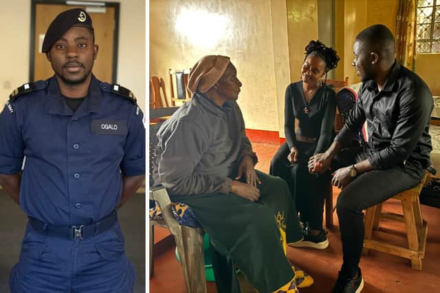 Denis Ogalo, 28, is a Royal Navy sailor who reached out to the RBL so he could attend his grandma's funeral.