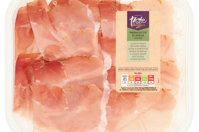 Sainsbury's Prosciutto Di Speck