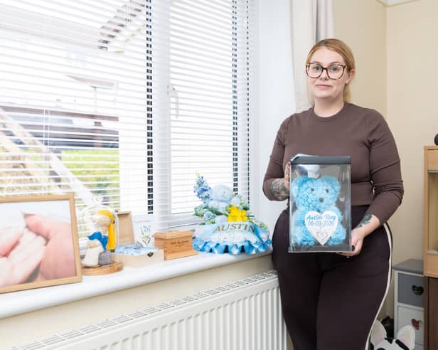 Emily Gamman, 29, of Paulsgrove is raising money to provide Costa Coffee vouchers for the Nightingale Suite at Queen Alexandra Hospital in Cosham.