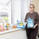Emily Gamman, 29, of Paulsgrove is raising money to provide Costa Coffee vouchers for the Nightingale Suite at Queen Alexandra Hospital in Cosham.