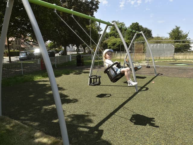 Bransbury Park opened their new play park on Friday, June 26, 2026.

Picture: Sarah Standing (260626-3866)