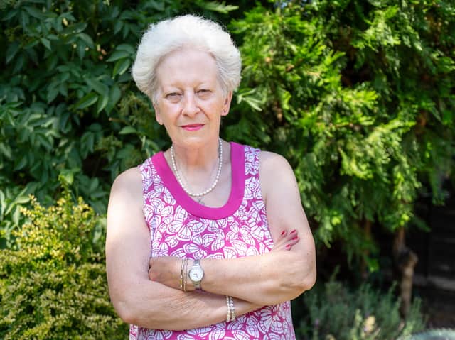 Rita Seymour of Hook, Hampshire, has been banned for life from all Sainsbury's stores.
