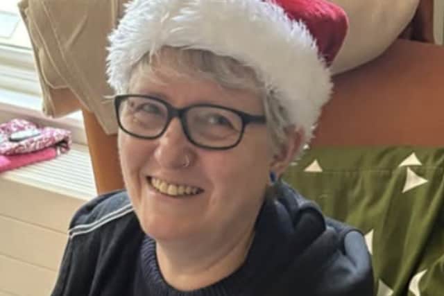 Karen, 59, disappeared in St Albans but is believed to be in the Fareham area. Police have issued a missing persons appeal.
