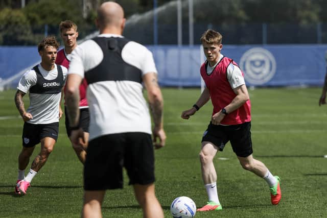 Terry Devlin missed the final three matches of the season due to a hamstring issue, but looked sharp on the first day back.