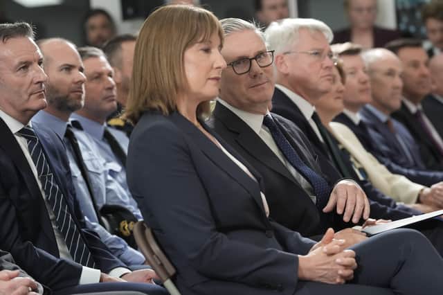 Prime Minister Sir Keir Starmer and Chancellor of the Exchequer Rachel Reeves in Berkshire, to deliver a speech following the publication of  long-delayed defence investment plan (Dip). Picture date: Tuesday June 30, 2026.
