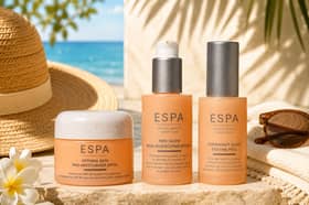 The ESPA Summer Glow Bundle includes three skincare products designed to hydrate, protect and boost radiance during summer