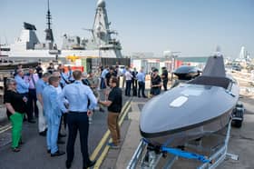 Autonomous Kraken K3 Scout vessels had cameras on them which sent data to China, the Daily Telegraph said.