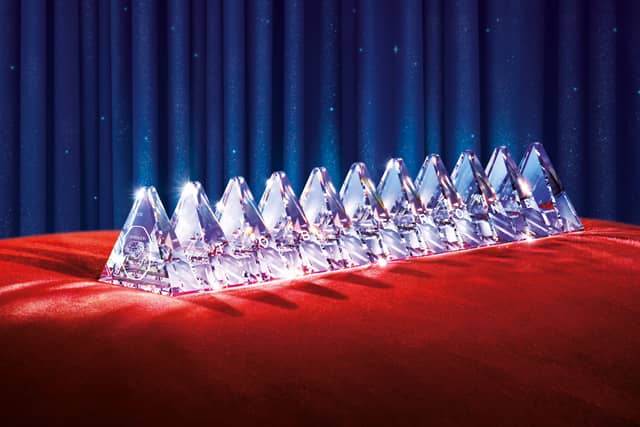 Each Toblerone Crystal Bar is exclusively designed and developed using Swarovski's decades of skill