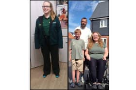 Lucy Gatward was 180 hours away from becoming a registered paramedic when she was struck down with long covid in February 2022. She has been unable to work since and is fundraising for a new wheelchair to help improve her life.