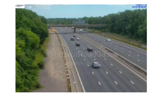 M27 traffic is moving freely again 