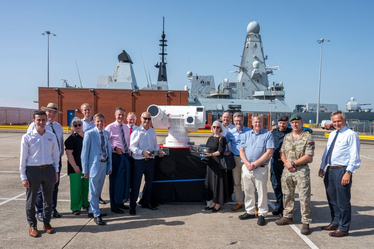 „Extrem wichtige“ DragonFire-Laserwaffe soll Zerstörer der Royal Navy vom ...