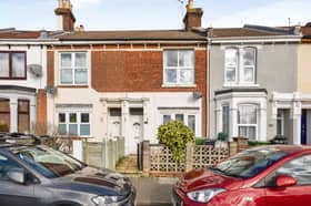 A traditional Portsmouth terraced frontage set along a popular residential road offering a welcoming first impression