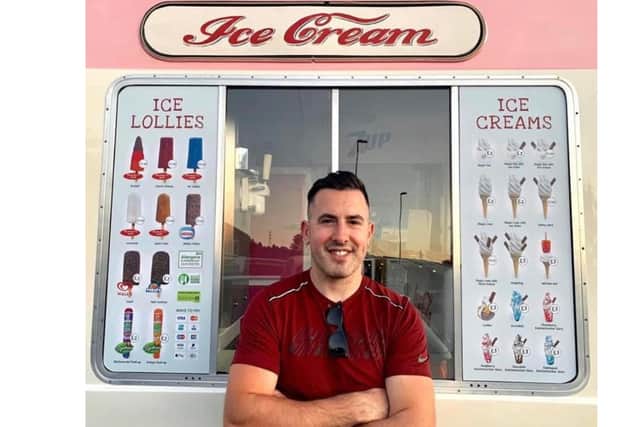 Dan Harding of Dan's Delights Ice Creams