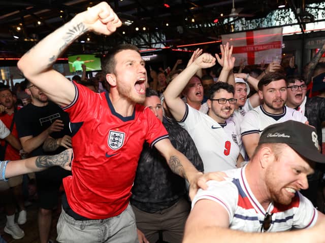 36 per cent of those living in London said they would cry if their country got knocked out
