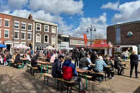Anchored in Gosport monthly market