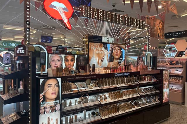 The new Charlotte Tilbury counter at Boots Derby features the brand's signature glamorous retail theatre, showcasing more than 500 makeup, skincare and fragrance products, including cult favourites such as Pillow Talk, Magic Cream and Airbrush Flawless Finish.