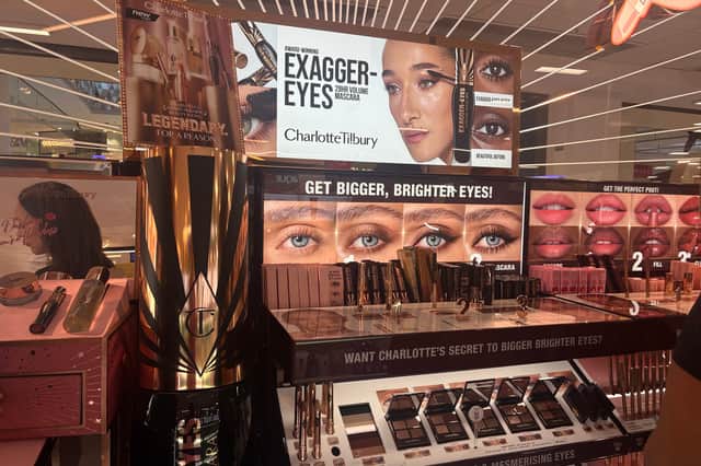 Charlotte Tilbury's award-winning beauty products, including the new Exagger-Eyes Mascara, take centre stage at the brand's new Boots Derby counter, with dedicated displays for eye makeup, lip products and complexion favourites.