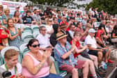Applause for field gunners. HMS Collingwood Open Day, Fareham
Picture: Chris Moorhouse (040726-15)