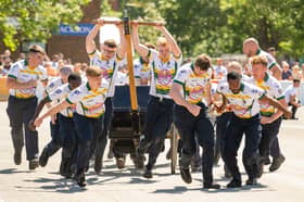 HMS Collingwood held it s annual open day featuring the Brickwoods fieldgun competition

HMS Queen Elizabeth FG Team