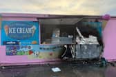 A disposable BBQ has caused significant damage to Tommy's Ice Cream at Hayling Island's Funland. 