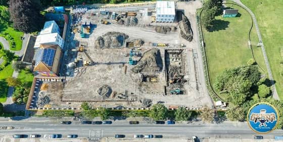 The pools at Bransbury Park are starting to take shape, with excavation underway and foundation works continuing.