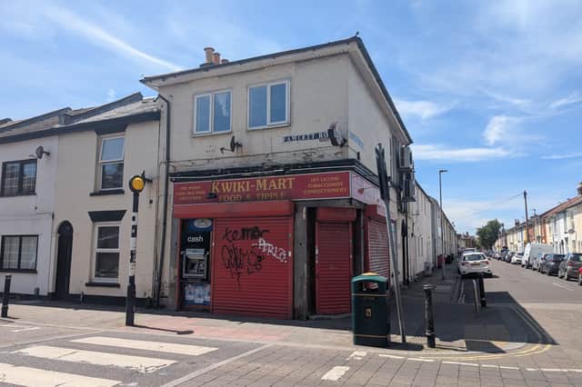 The Kwiki Mart in Fawcett Road, Southsea