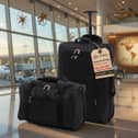 The two-piece luggage set from 5 Cities includes a Ryanair-compatible underseat holdall alongside a larger hard-shell suitcase for longer trips