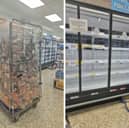 Fridges and freezers at the Tesco in Cosham High Street have broken down.