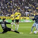 Reported Pompey target Daniel Bielica in action for NAC Breda against Ajax. Pic: Getty