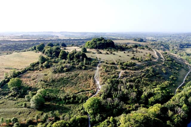 St Catherines Hill in Winchester