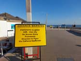 A section of the Promenade will be closed for three weeks due to SailGP event.