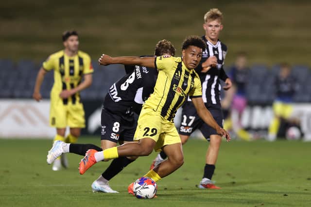 Wellington Phoenix winger Luke Brooke-Smith is on his way to Pompey. Picture: Getty